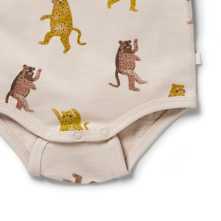 Wilson & Frenchy Organic Bodysuit - Roar