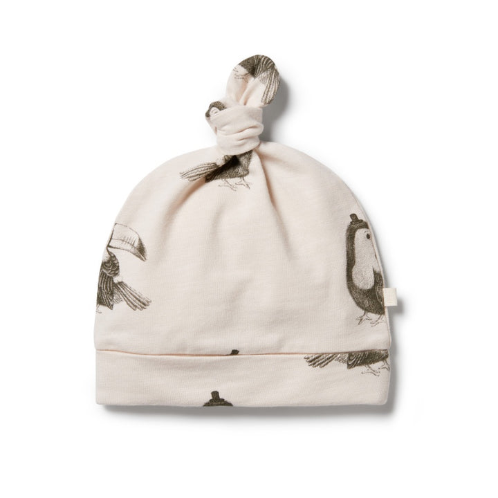 Wilson & Frenchy Organic Knot Hat - Tommy Toucan