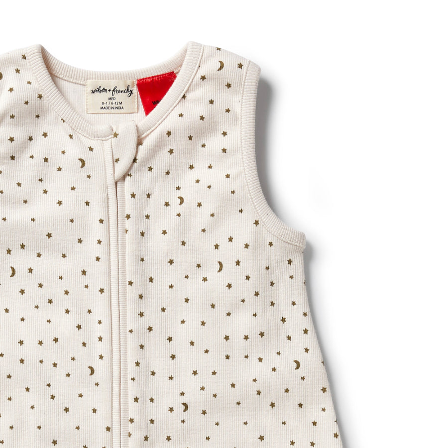 Organic Rib Sleeping Bag 0.9 TOG - Chasing the Moon