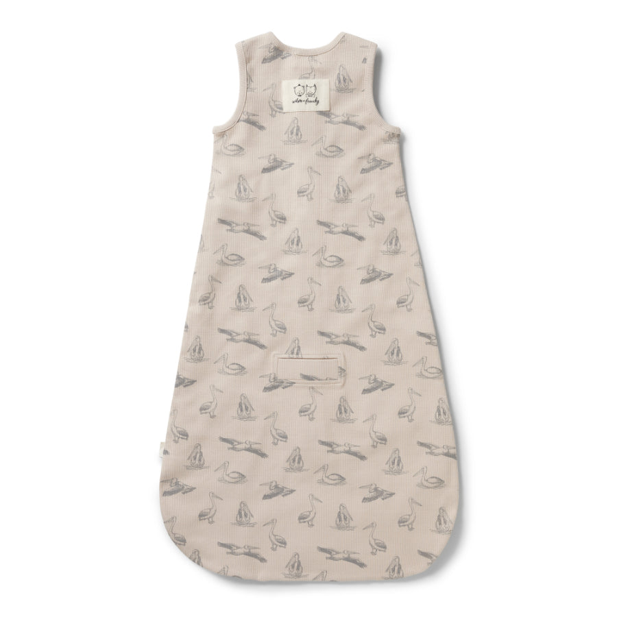 Organic Rib Sleeping Bag 0.9 TOG - Little Pelican