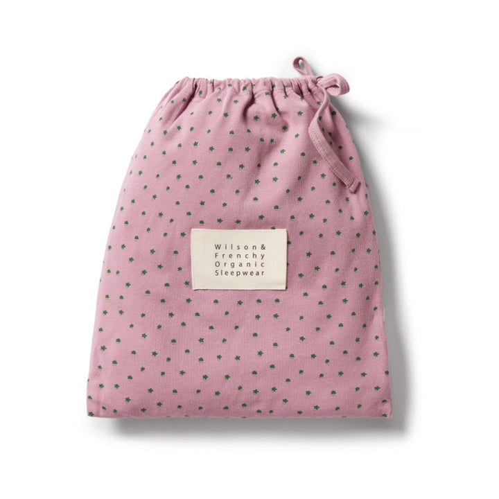Wilson & Frenchy Organic Rib Short Sleeve Pyjamas - Little Clover