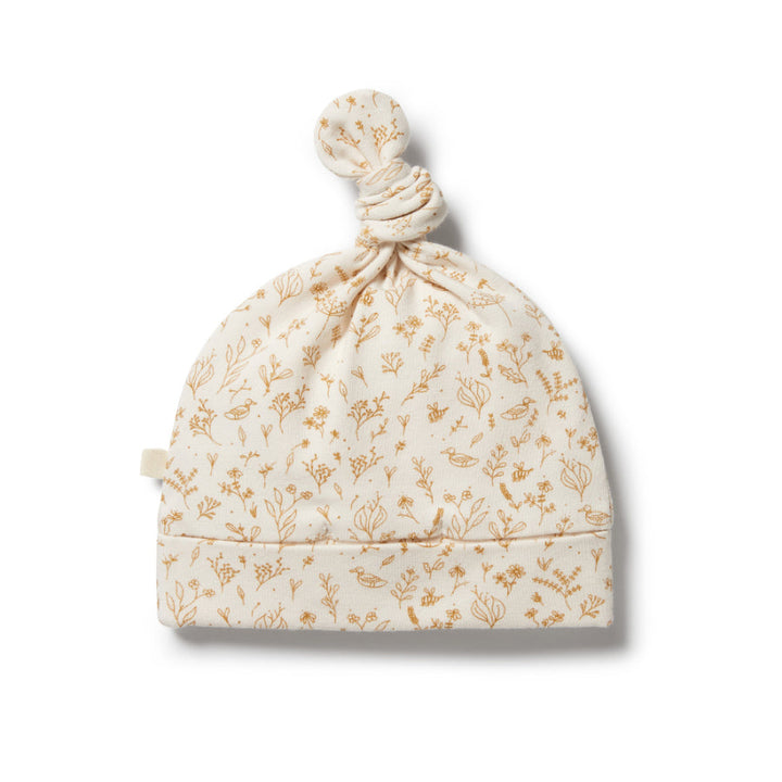 Wilson & Frenchy Organic Knot Hat - Little Garden