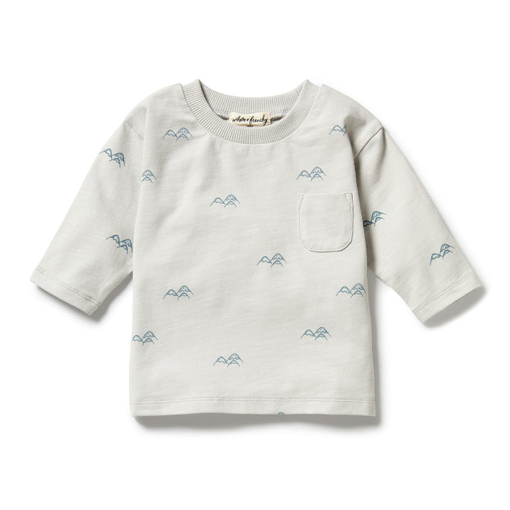 Wilson and Frenchy Organic Pocket Top - Mountain Top