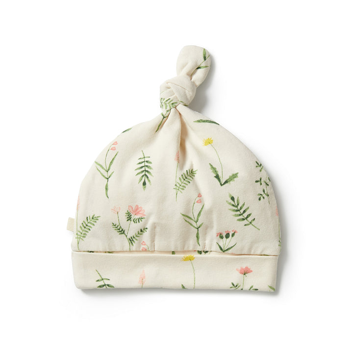 Wilson and Frenchy Organic Knot Hat - Wild Flower