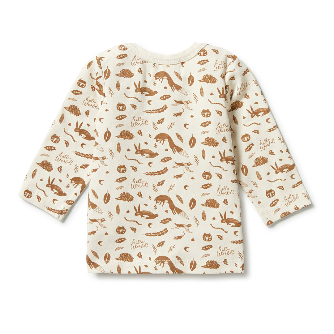 Wilson and Frenchy Organic Envelope Top - Hello World