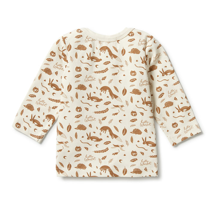 Wilson and Frenchy Organic Envelope Top - Hello World