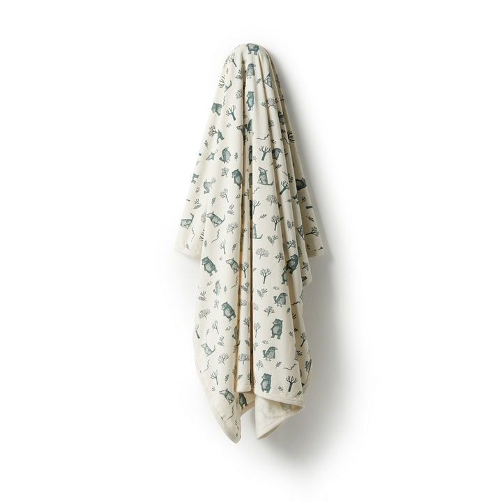 Wilson and Frenchy Organic Bunny Rug - The Woods