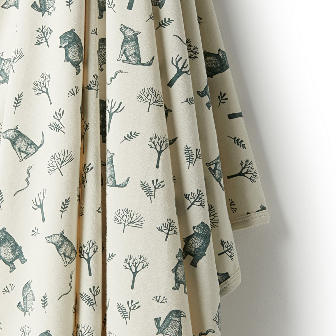 Wilson and Frenchy Organic Bunny Rug - The Woods