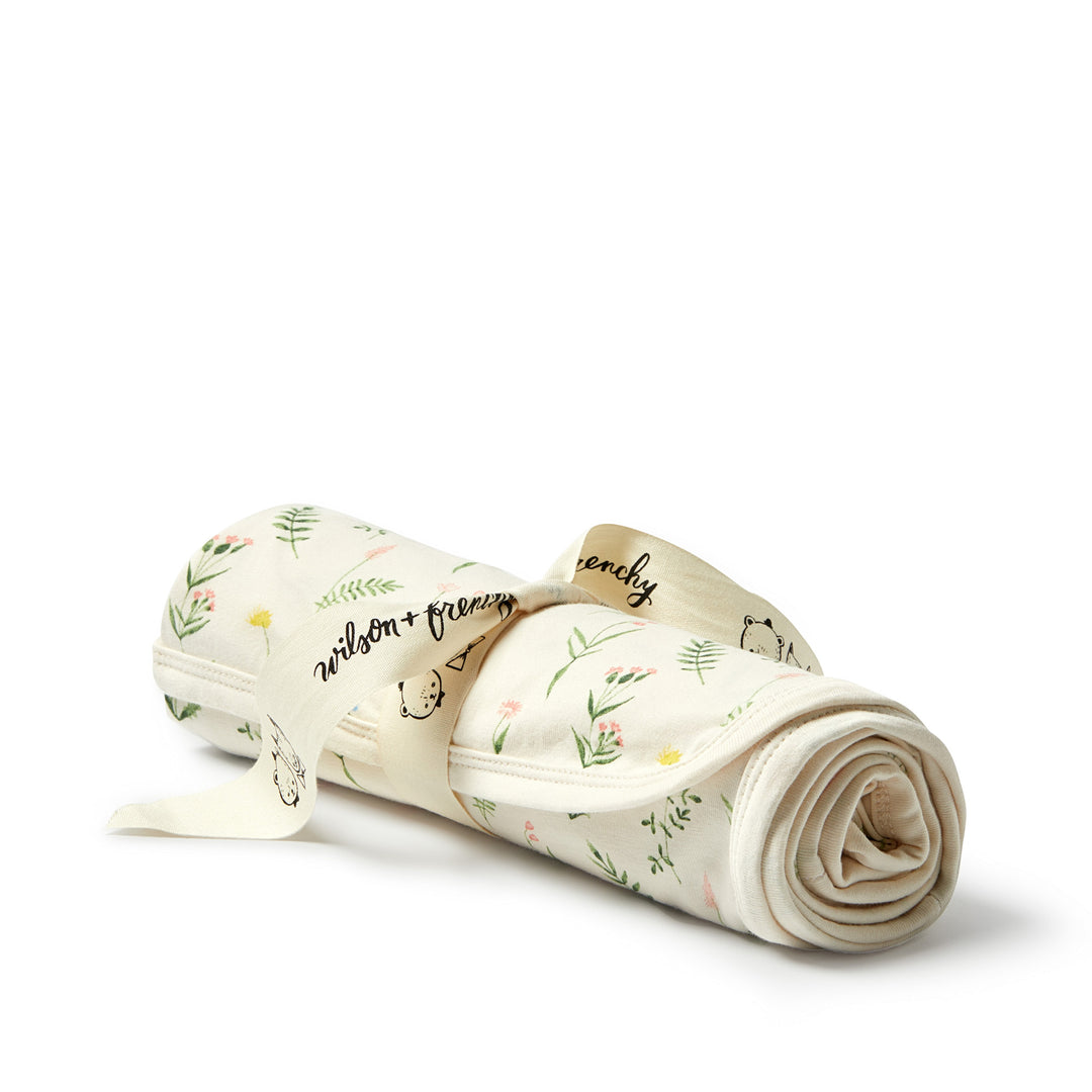 Wilson and Frenchy Organic Bunny Rug - Wild Flower