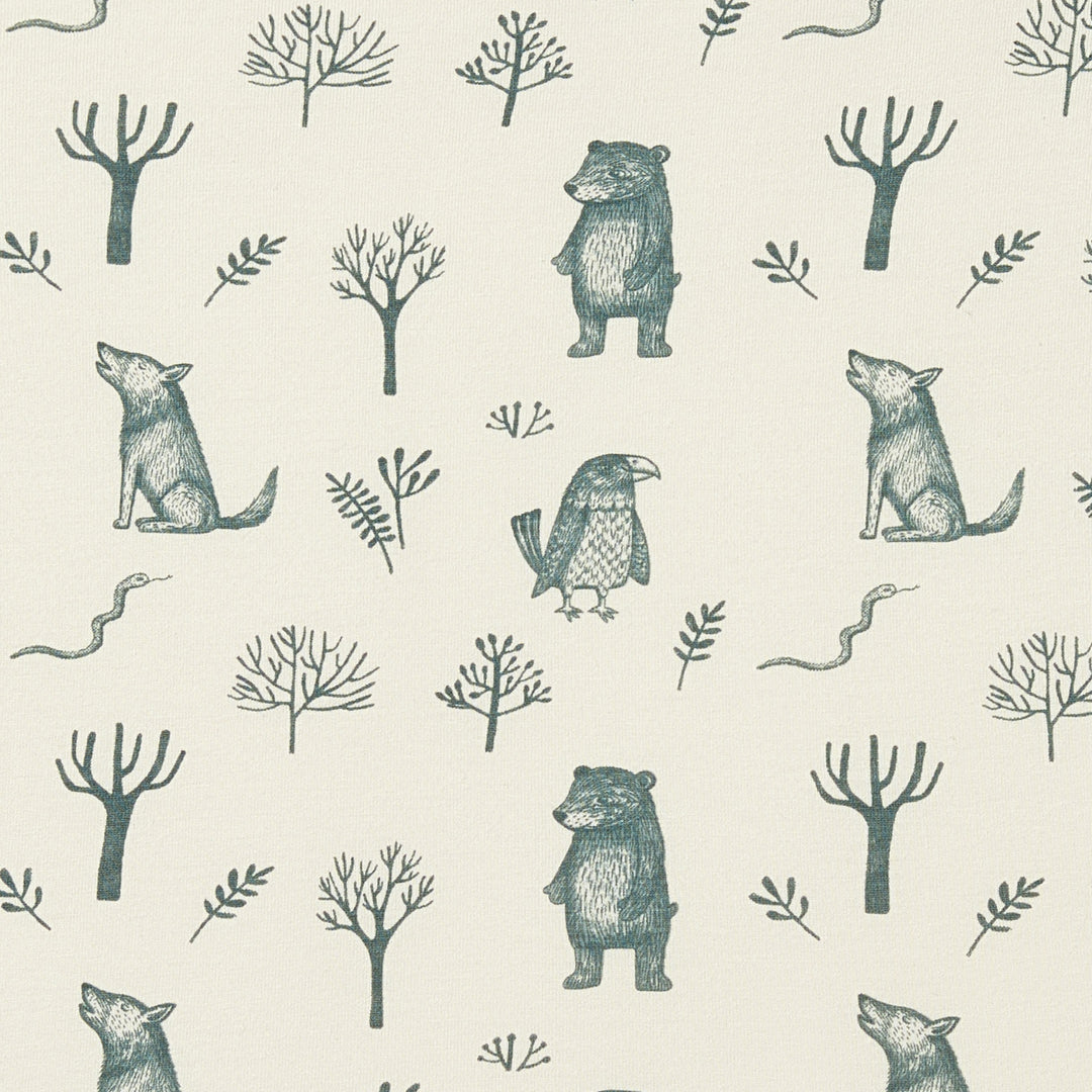 Wilson and Frenchy Organic Bassinet Sheet - The Woods