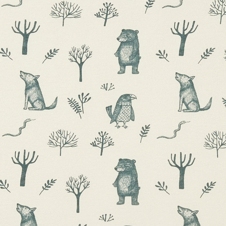 Wilson and Frenchy Organic Bassinet Sheet - The Woods