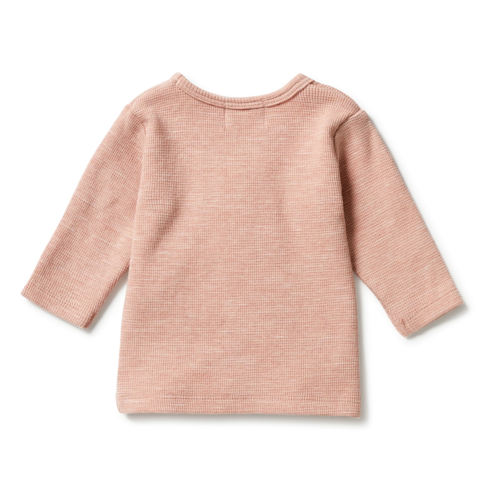Wilson and Frenchy Organic Waffle Pocket Top - Peach