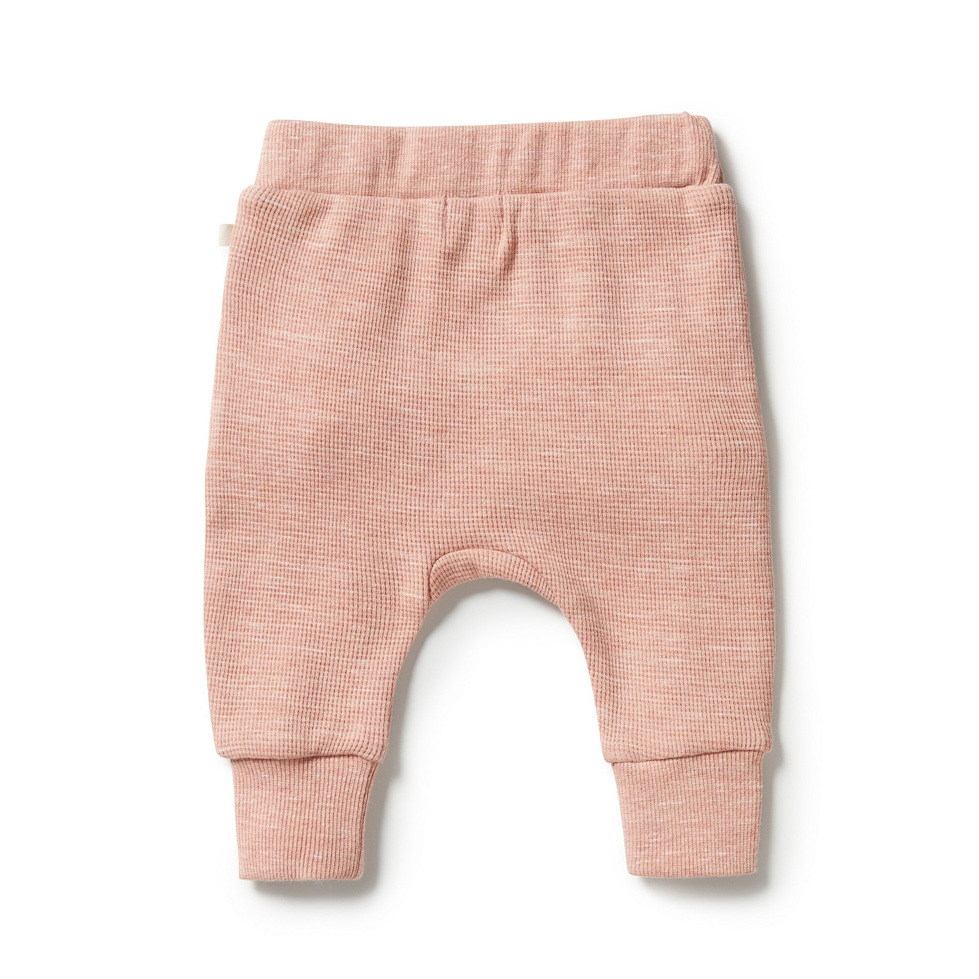 Wilson and Frenchy Organic Waffle Slouch Pant - Peach