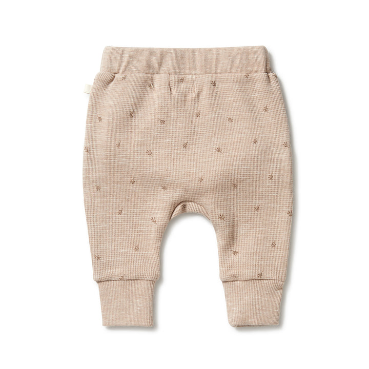 Wilson and Frenchy Organic Waffle Slouch Pant - Leaf