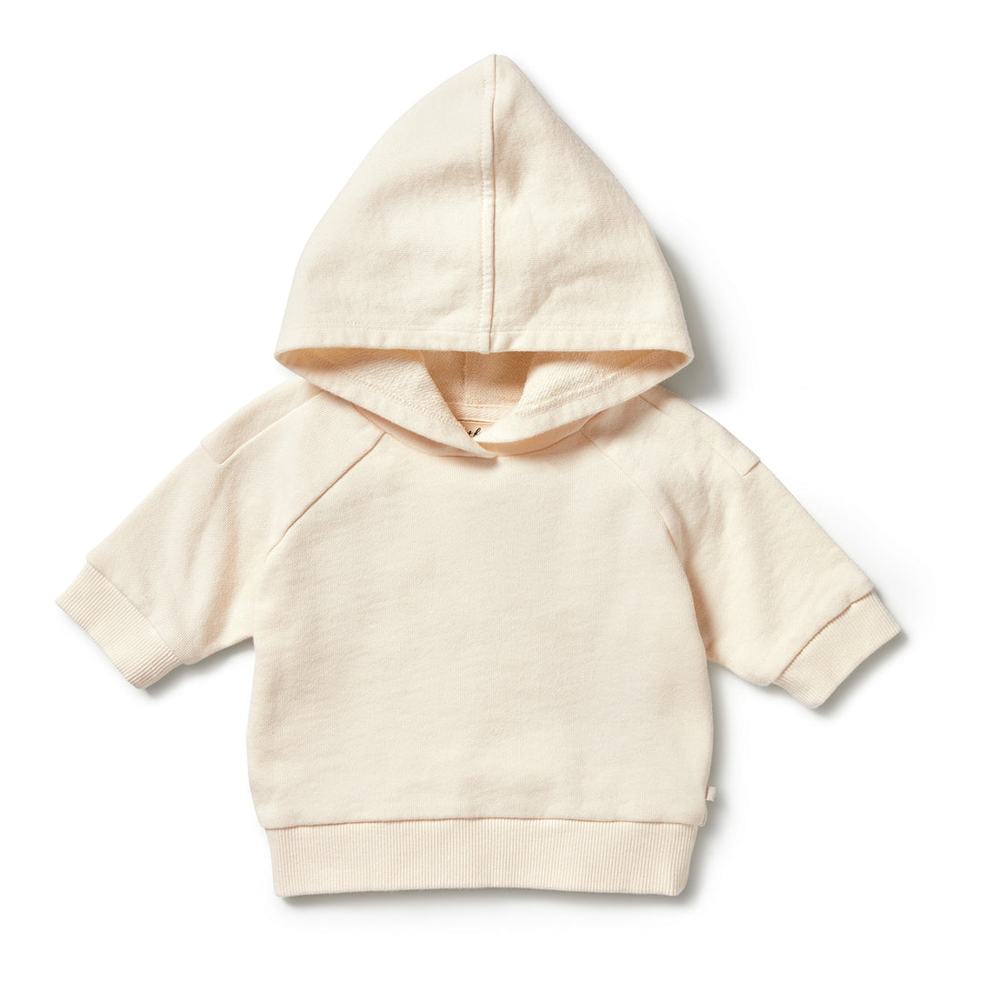 Wilson and Frenchy Organic Terry Hooded Sweat - Eggnog