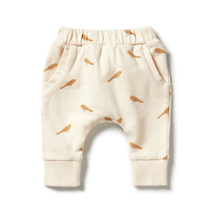 Wilson and Frenchy Organic Terry Slouch Pant - Tweet Tweet