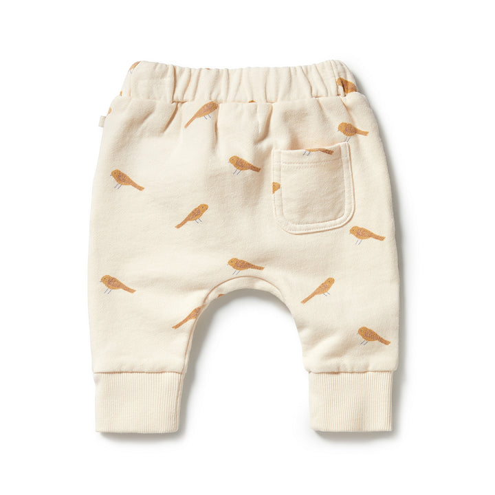 Wilson and Frenchy Organic Terry Slouch Pant - Tweet Tweet
