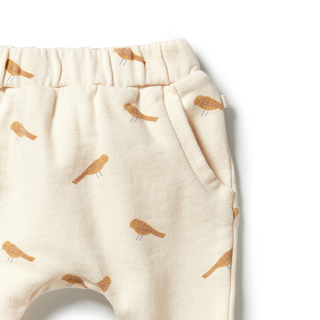 Wilson and Frenchy Organic Terry Slouch Pant - Tweet Tweet