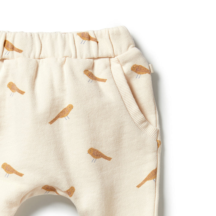 Wilson and Frenchy Organic Terry Slouch Pant - Tweet Tweet