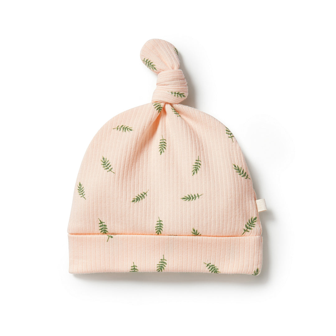 Wilson and Frenchy Organic Rib Knot Hat - Falling Leaf