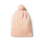 Knitted Mini Cable Hat - Shell