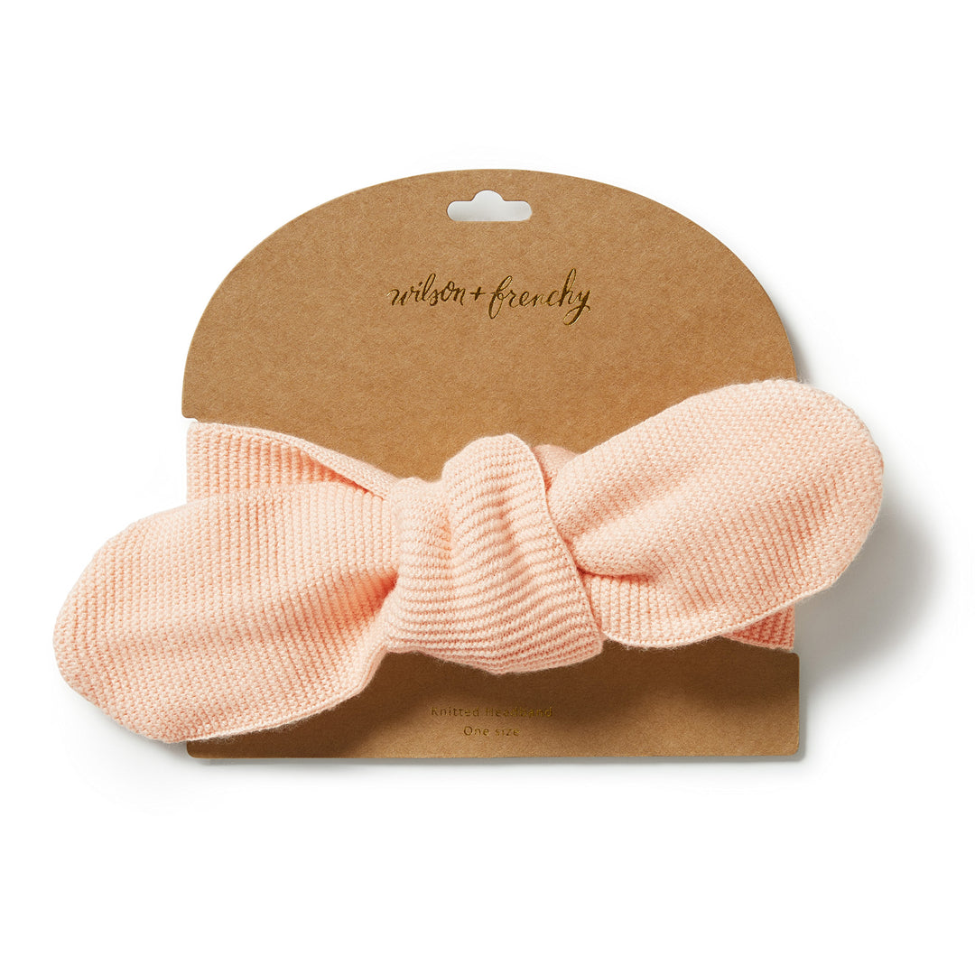 Wilson and Frenchy Knitted Headband - Shell