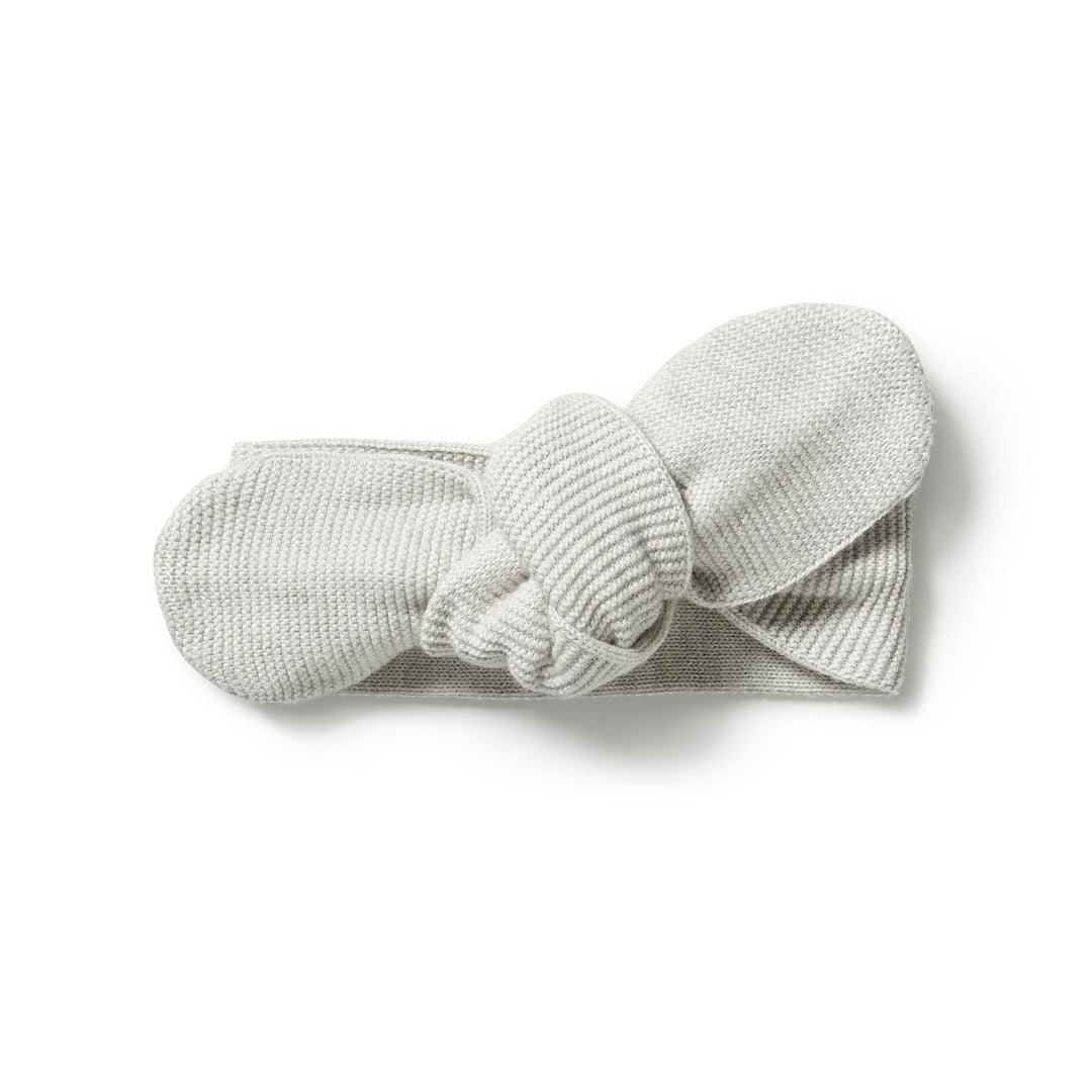 Wilson and Frenchy Knitted Headband - Grey Melange