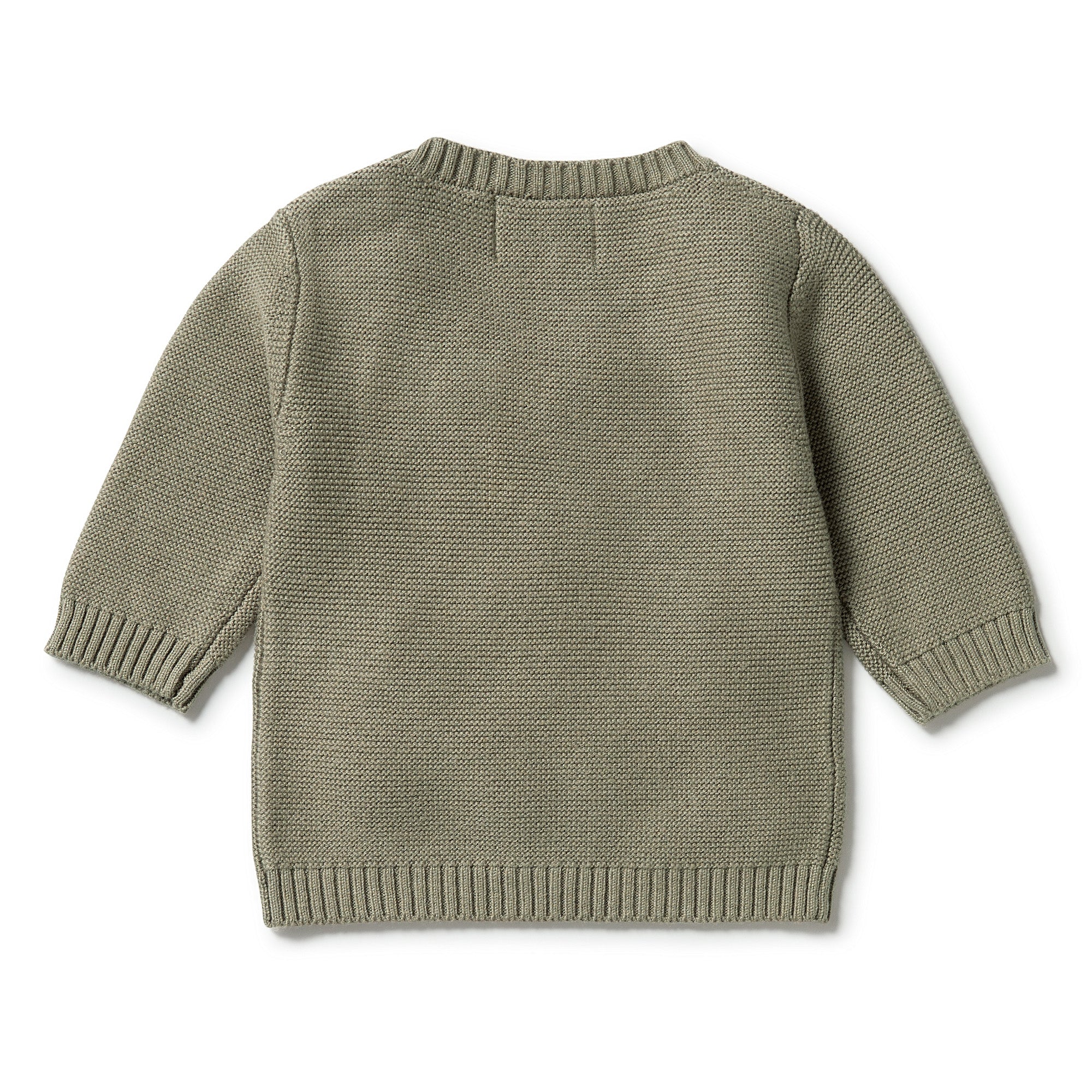 Wilson and Frenchy Knitted Pocket Jumper - Dark Ivy