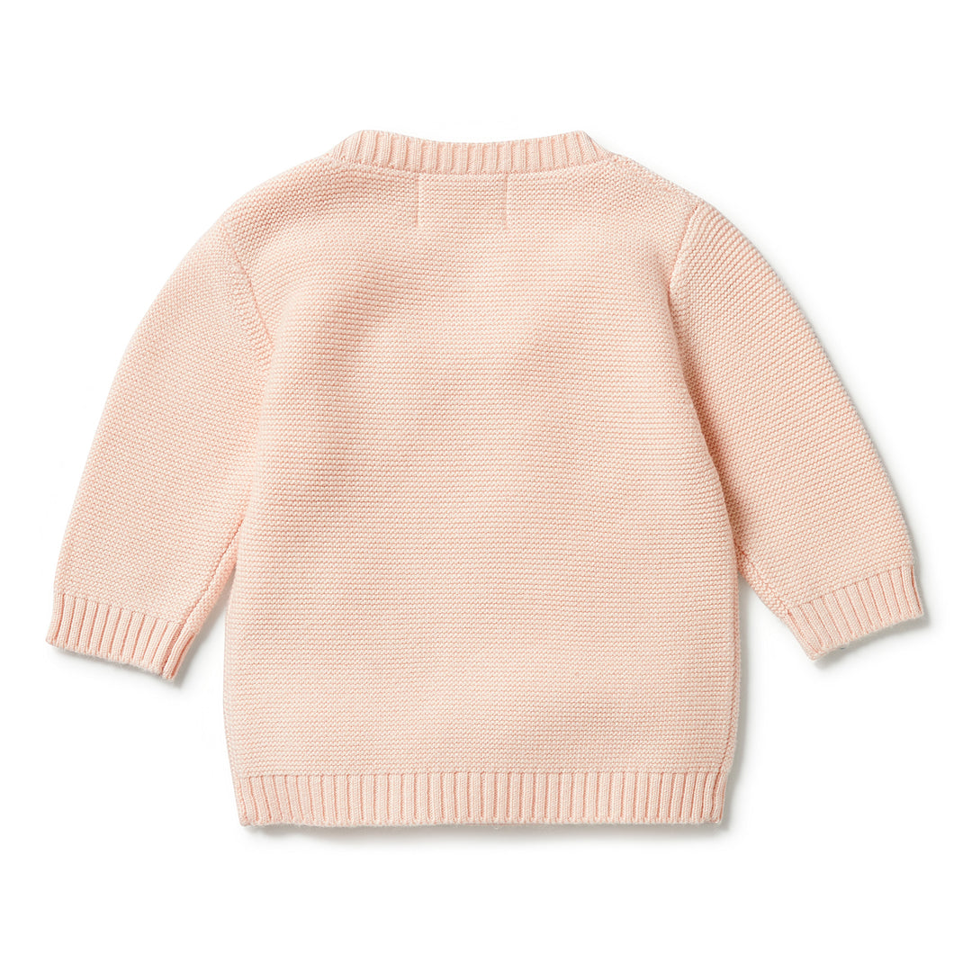 Wilson and Frenchy Knitted Pocket Jumper - Blush