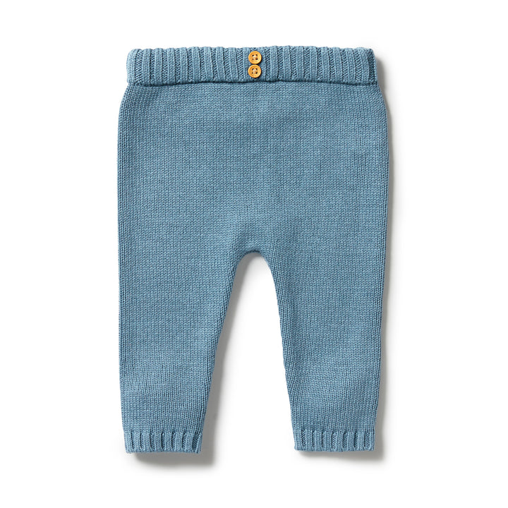 Wilson and Frenchy Knitted Legging - Bluestone