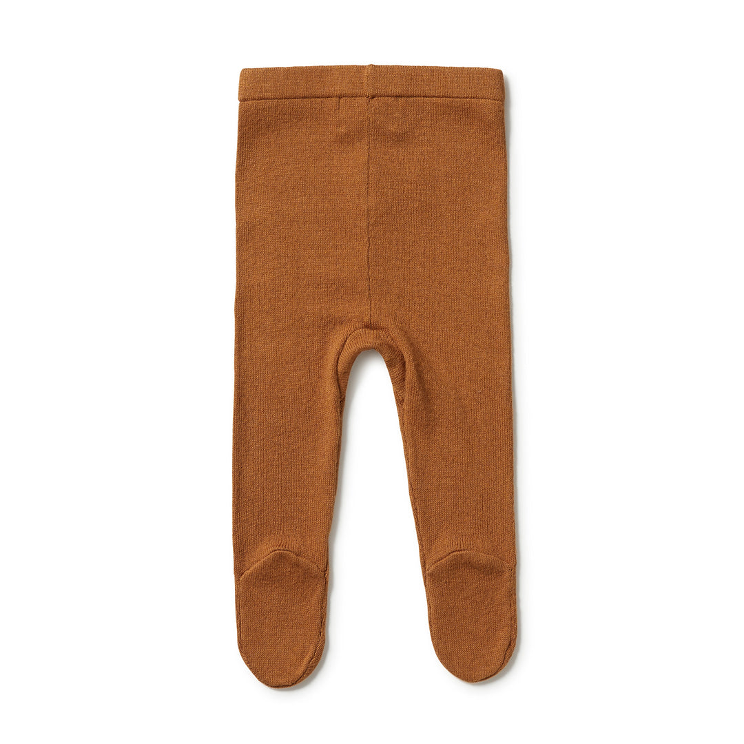 Wilson and Frenchy Knitted Legging with Feet - Spice