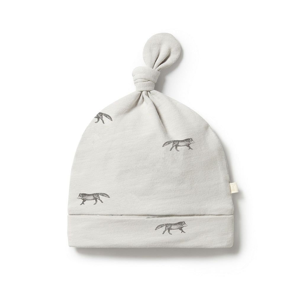 Wilson and Frenchy Organic Knot Hat - Mr Wolf