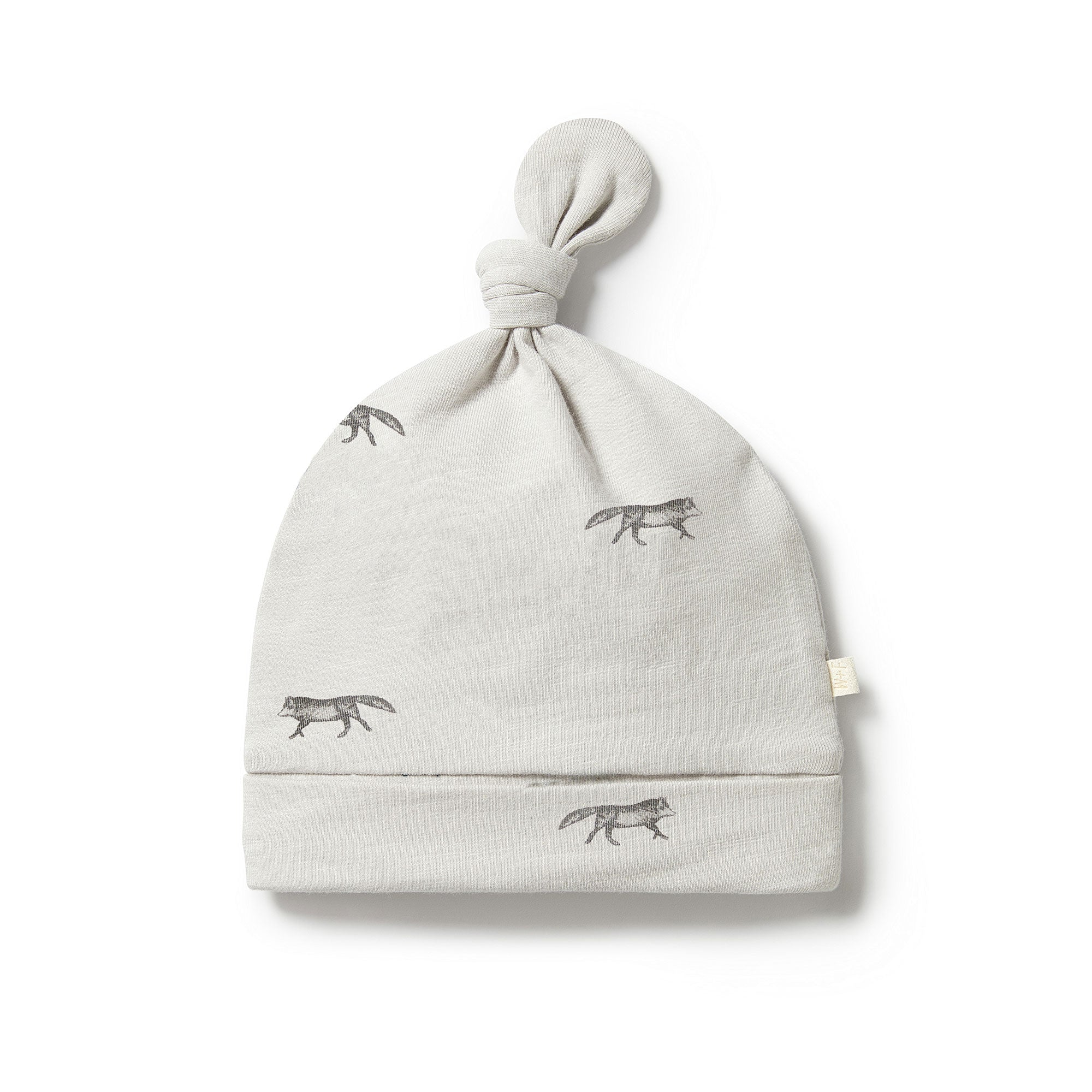 Wilson and Frenchy Organic Knot Hat - Mr Wolf