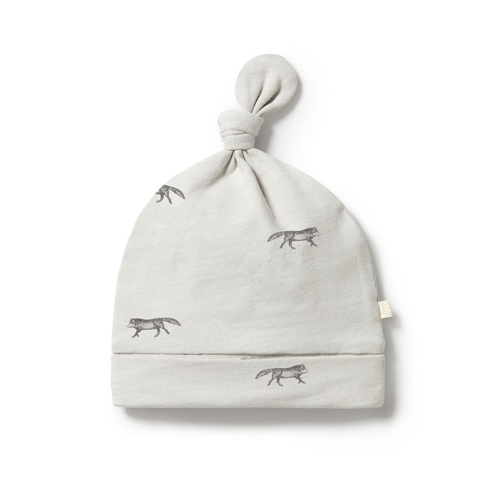 Wilson and Frenchy Organic Knot Hat - Mr Wolf