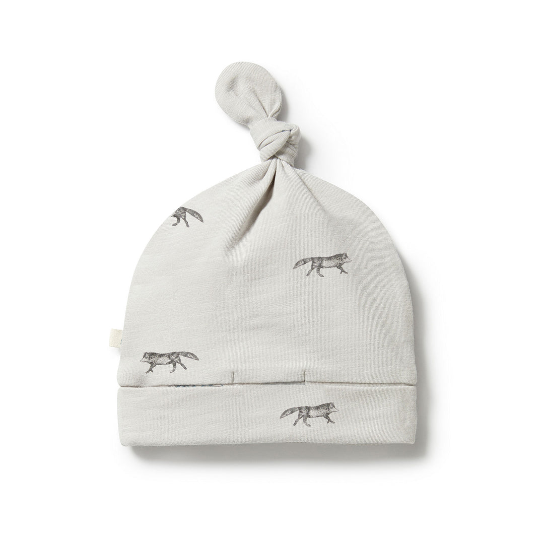 Wilson and Frenchy Organic Knot Hat - Mr Wolf