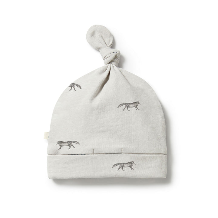 Wilson and Frenchy Organic Knot Hat - Mr Wolf
