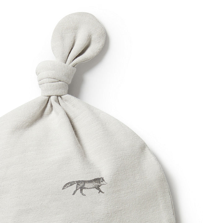 Wilson and Frenchy Organic Knot Hat - Mr Wolf