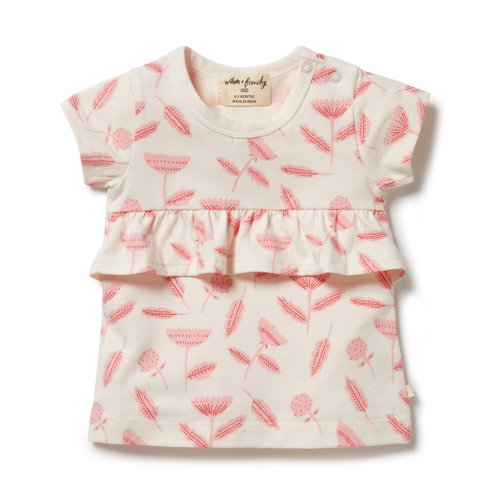 DH Exclusive | Organic Ruffle Tee - Billie Fleur
