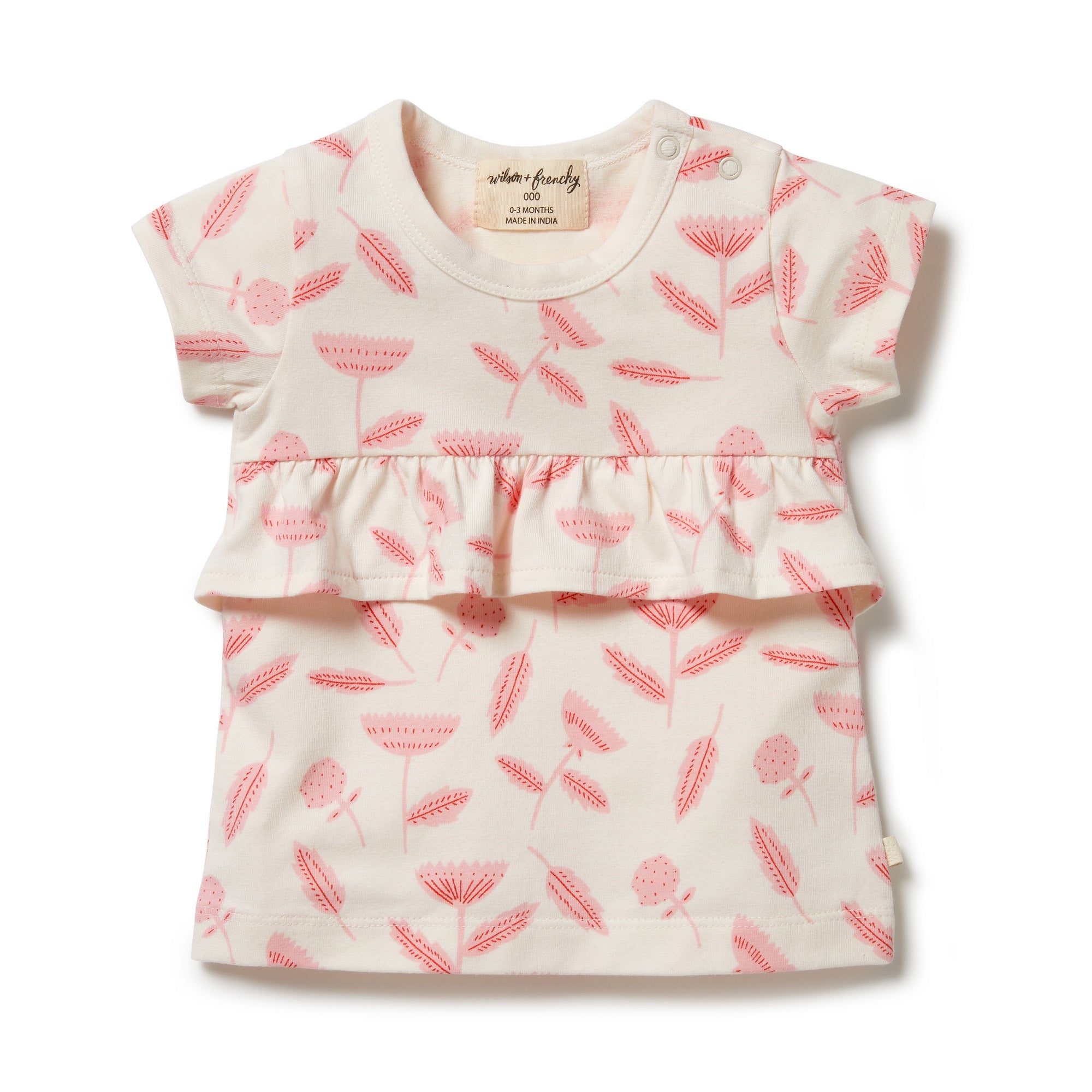 DH Exclusive | Organic Ruffle Tee - Billie Fleur