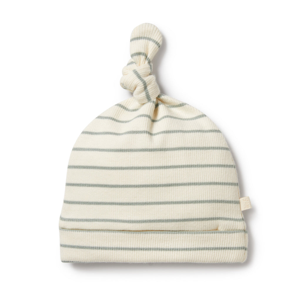 Petit Sage Organic Knot Hat