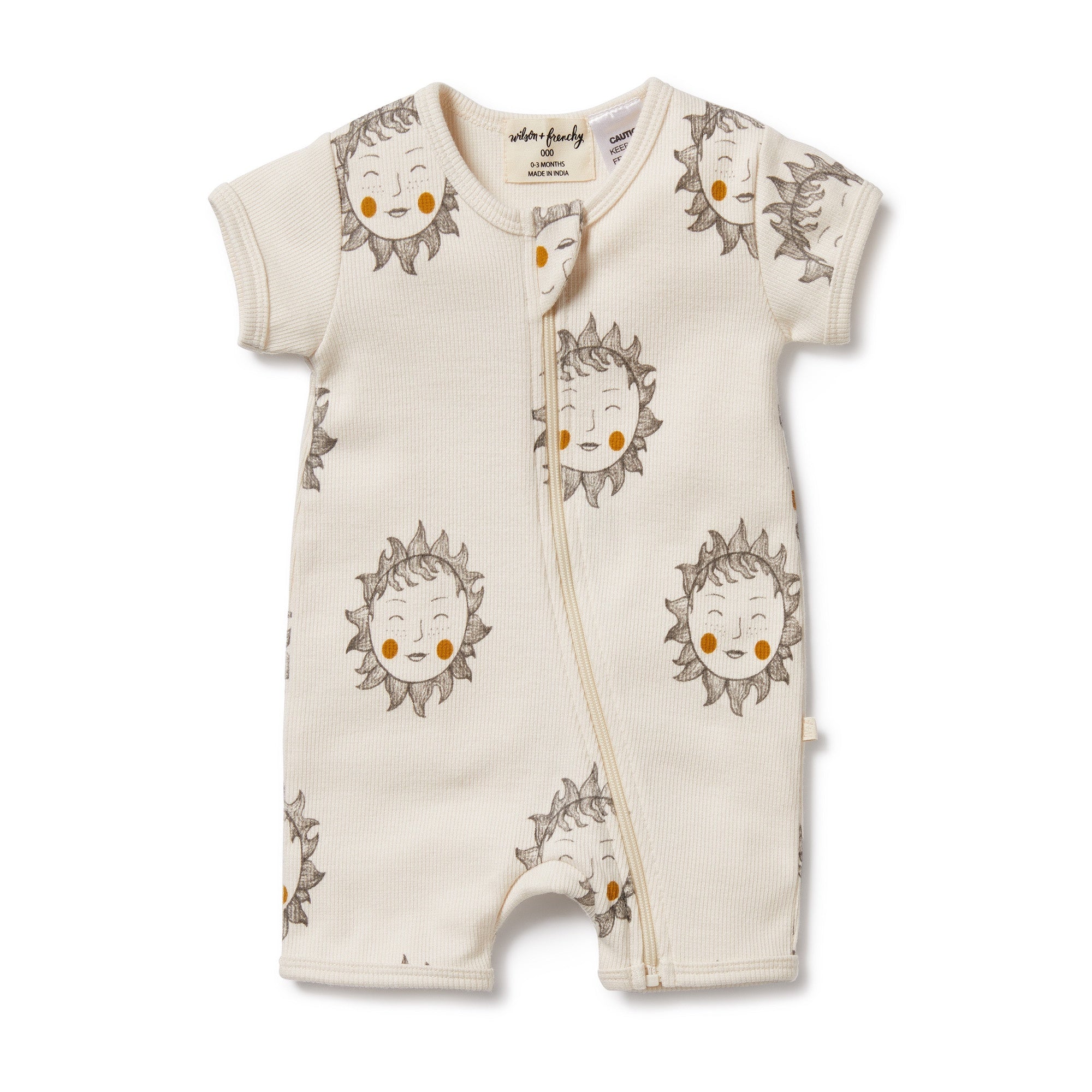 Wilson and Frenchy Shine On Me Organic Boyleg Zipsuit
