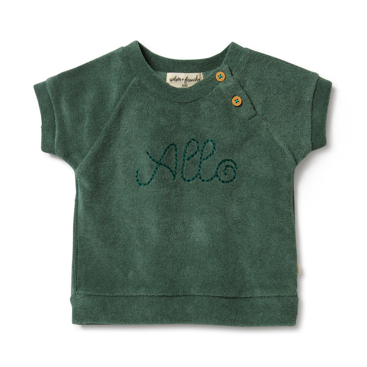 Wilson and Frenchy Allo Organic Terry Sweat