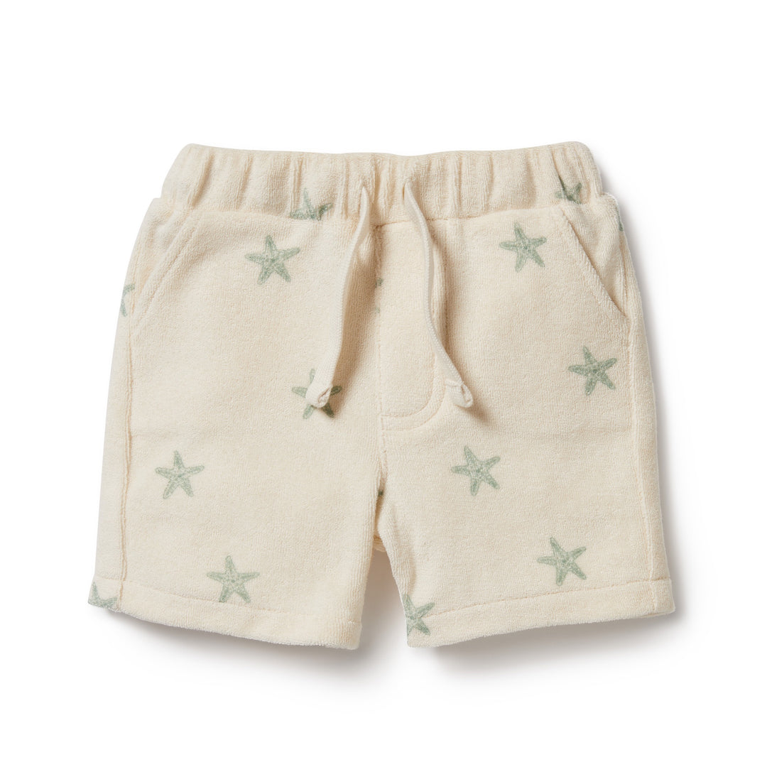 Wilson and Frenchy Tiny Starfish Organic Terry Short