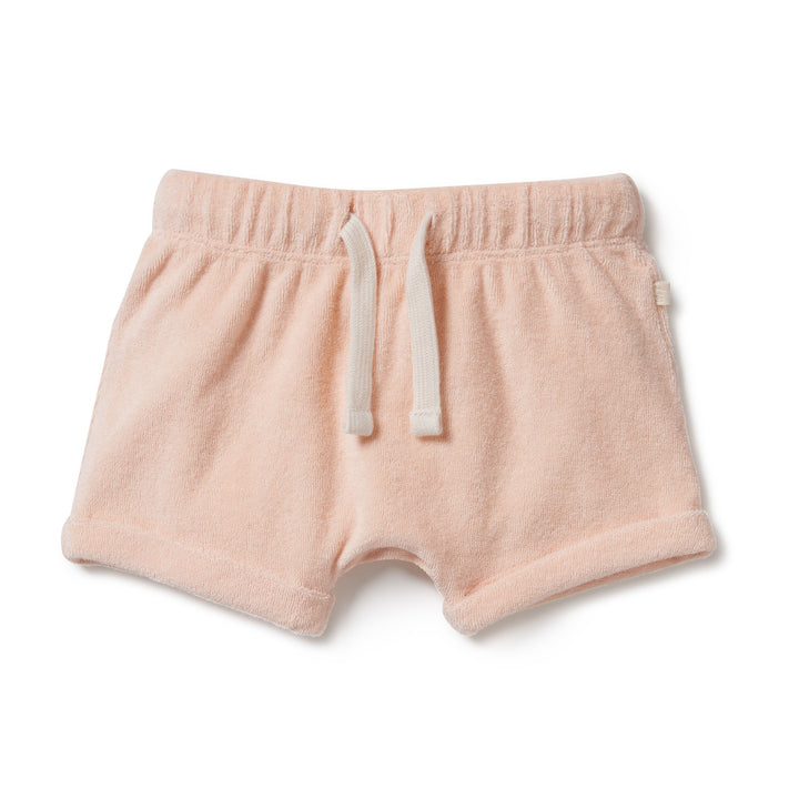 Wilson and Frenchy Antique Pink Organic Terry Short