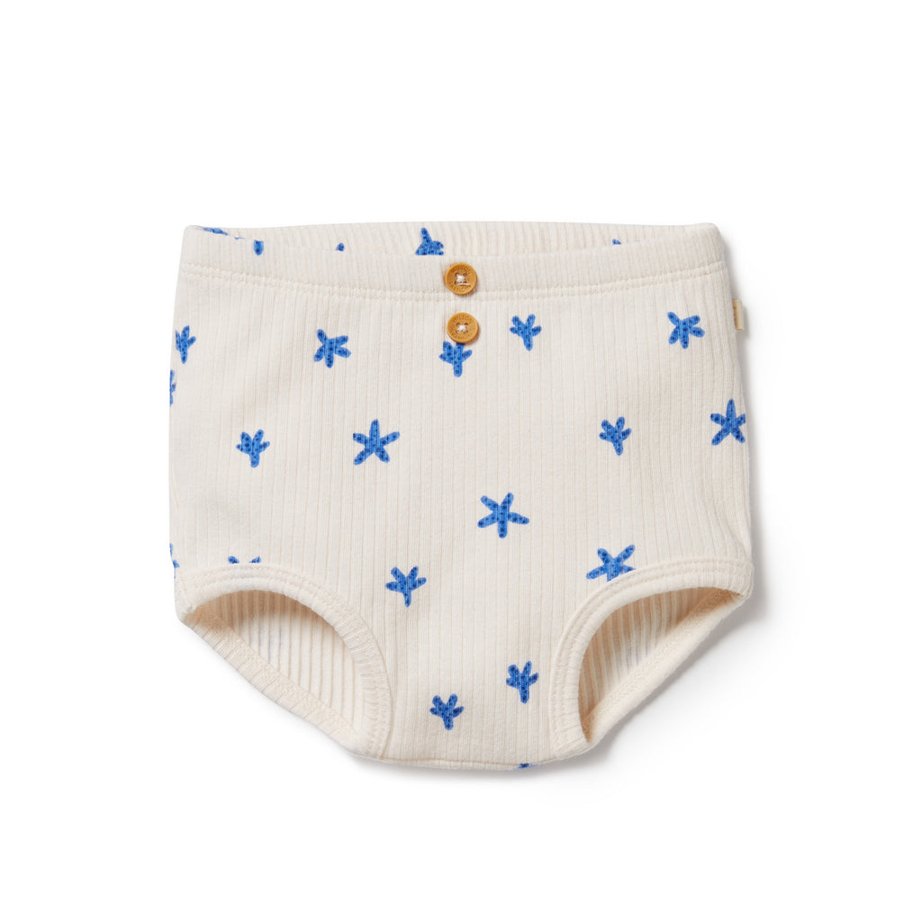 Little Starfish Organic Rib Nappy Pant