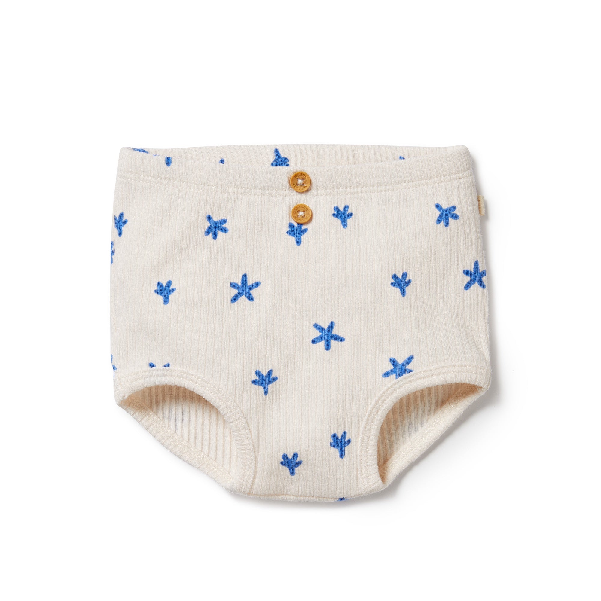 Little Starfish Organic Rib Nappy Pant