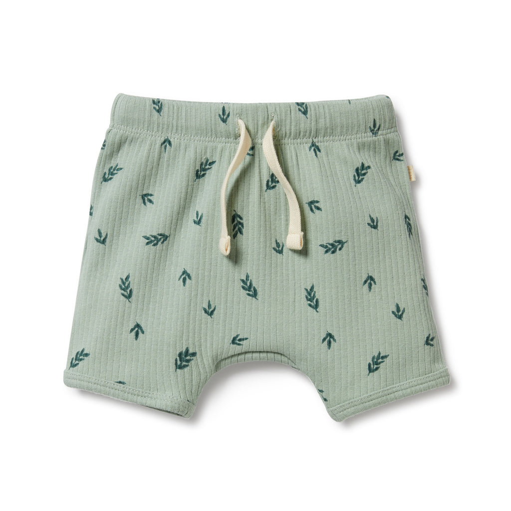Falling Leaf Organic Rib Short