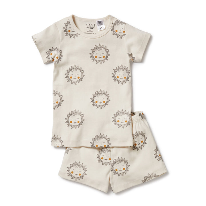 Wilson and Frenchy Shine on Me Organic Short Sleeve Pyjamas