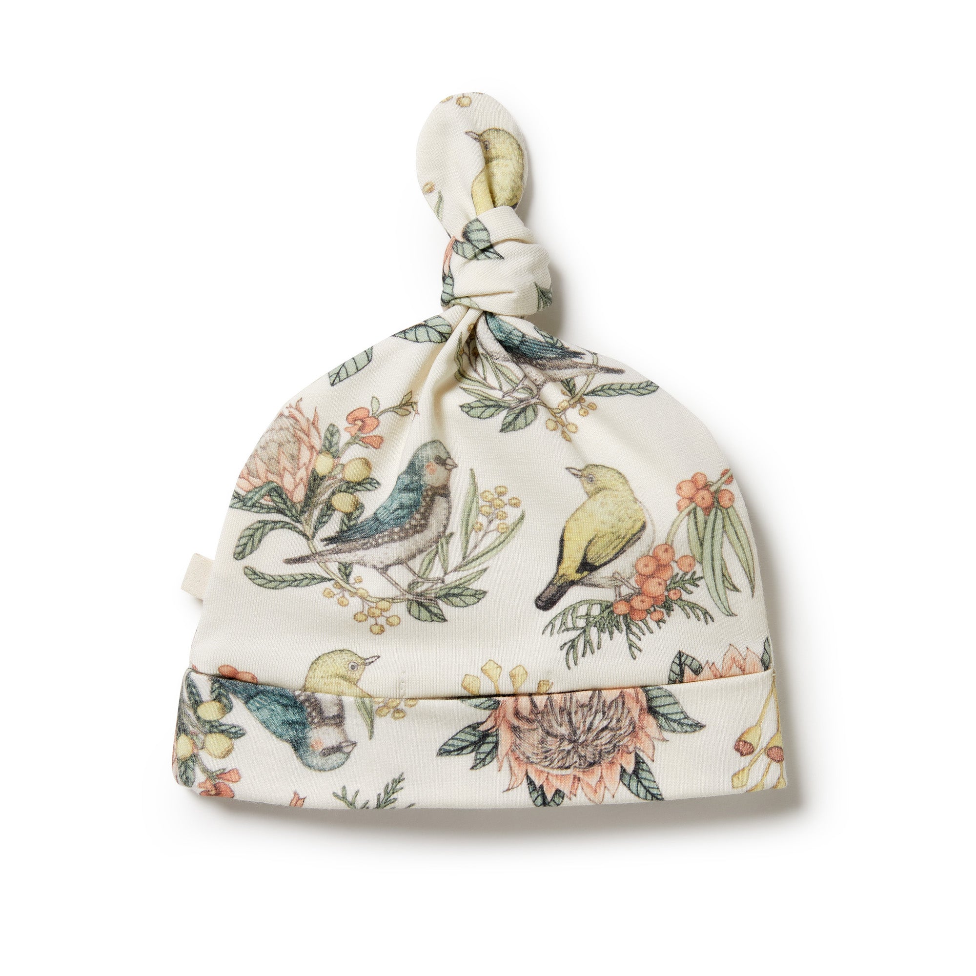 Organic Knot Hat - Hello Birdie