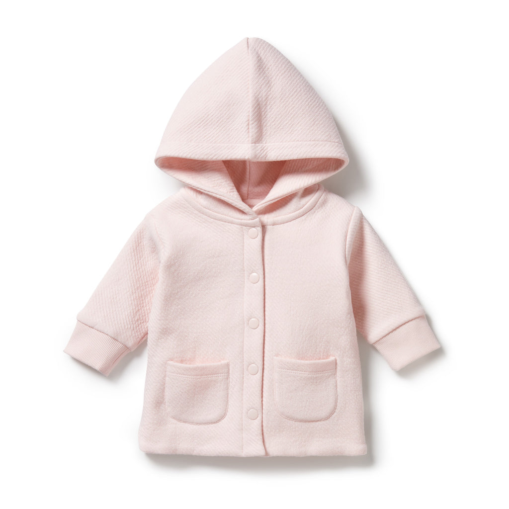 Organic Quilted Jacket - Pink